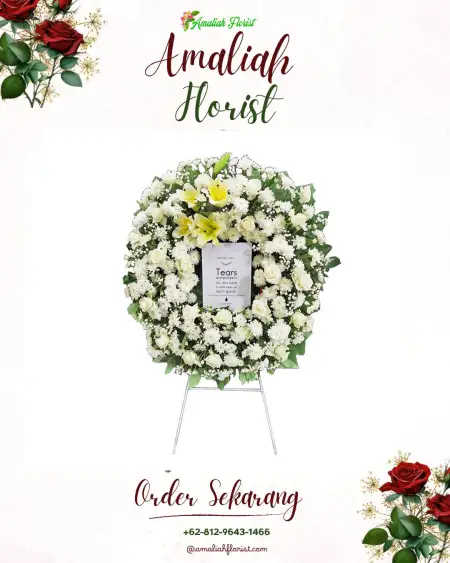 Krans Bunga Duka Tangkum