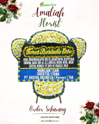 Papan Bunga Duka di Tangkum